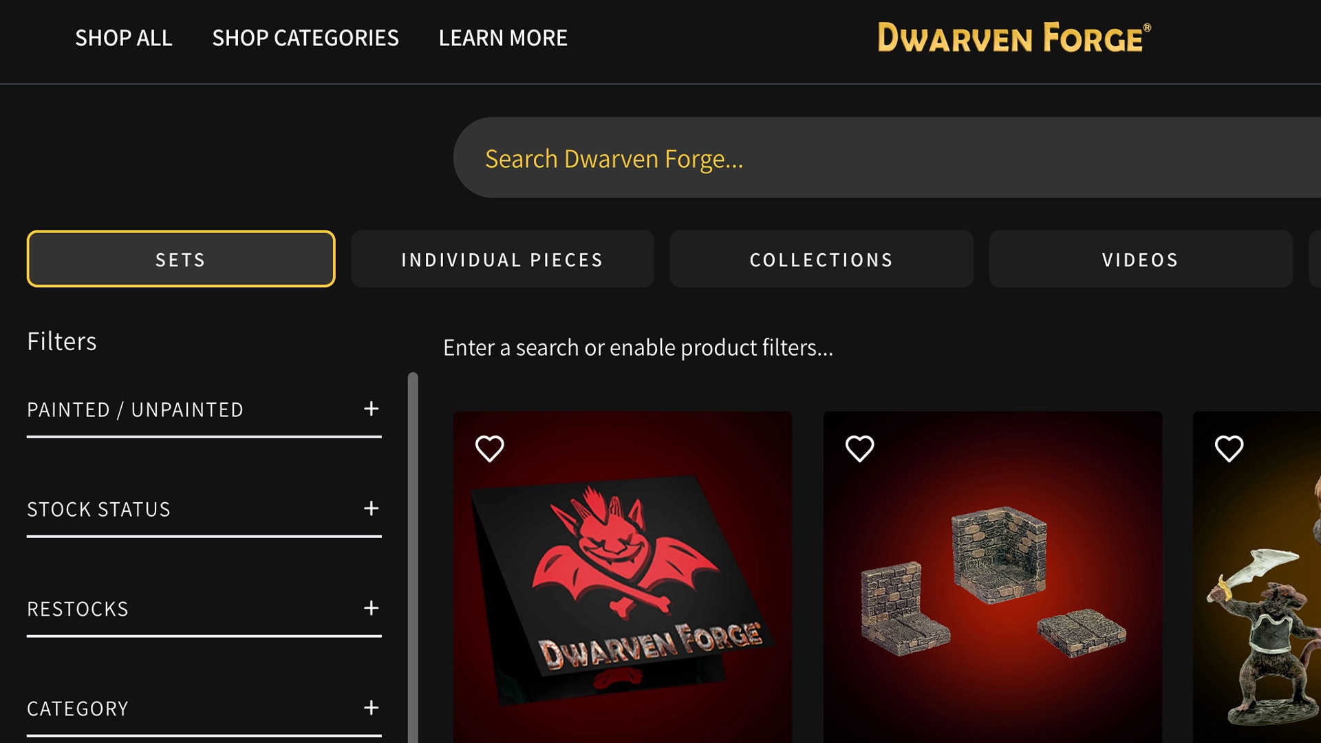Dwarven Forge — Custom Search Engine & Platform Enhancements
