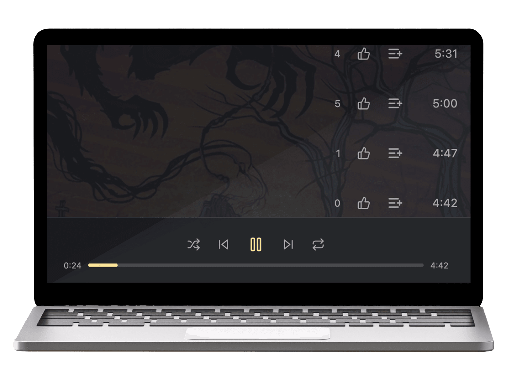 SoundVent Persistent Music Player