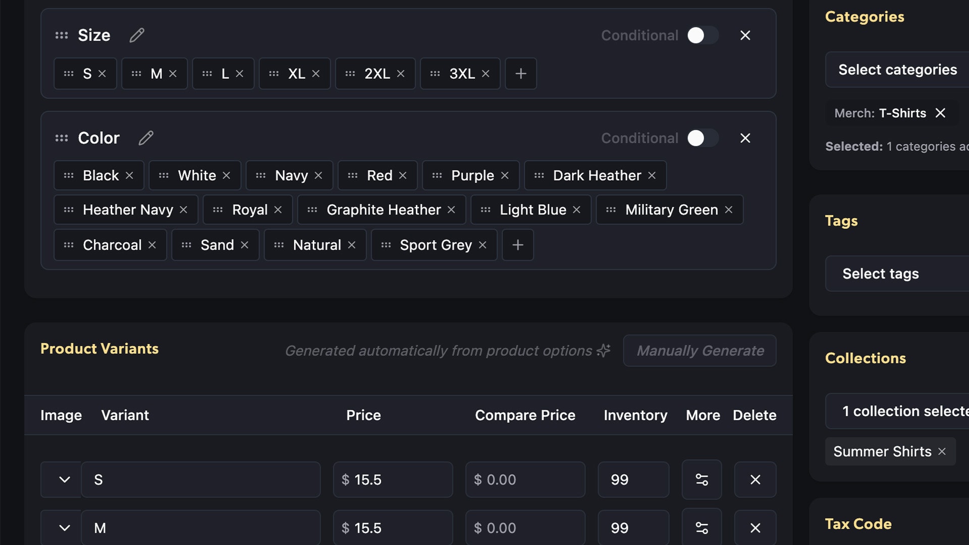 SoundVent Product Creation App